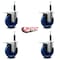 Service Caster 5'' Solid Poly Swivel 3/4'' Expanding Stem Caster Set Total Lock Brake, 4PK SCC-EXTTL20S514-SPUS-34-4 - alternate 4